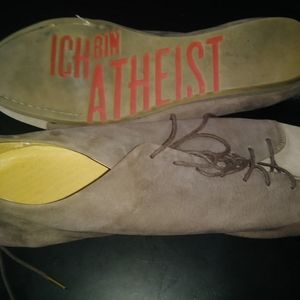 Men's Athiest brand suede shoes